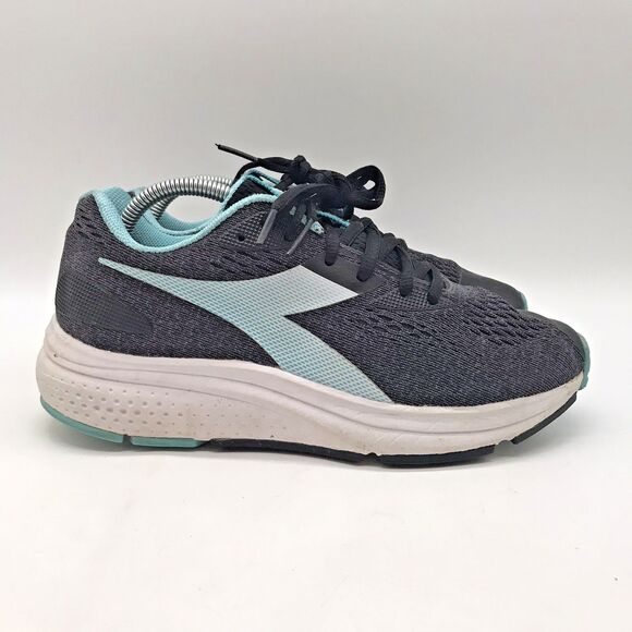 Diadora Shoes - Diadora Kuruka 4 Running Shoes Women's 7 Gray 90248 Low Top Lace Up Sneakers
